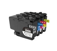 DEFIYAN Compatible Ink Cartridge LC426XL Compatible With Printers MFC-J4335DW MFC-J4340DW MFC-J4535DW MFC-J4540DW(1SET LC426CMYK)