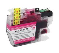 DEFIYAN Compatible Ink Cartridge LC431-431 LC431XL Compatible With DCP-J1050DW DCP-J1140DW MFC-J1010DW J1050 J1140 J1010 Printers(LC431XL-Magenta)