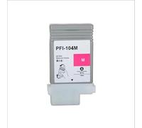 DEFIYAN Compatible Ink Cartridge PFI-102 PFI-104 With Chips Compatible With Printers IPF650 IPF655 IPF750 IPF760 IPF765 IPF755(1pcs Magenta PFI-104)
