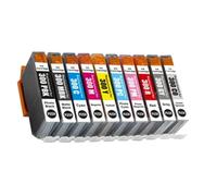 DEFIYAN Compatible Ink Cartridge PFI300 PFI 300 Compatible With Inkjet Printers(1 SET 10PCS)