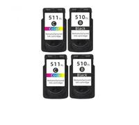 DEFIYAN Compatible Ink Cartridge PG510 CL511 Compatible With 510XL 511XL Compatible With MP280 MP480 MP490 MP240 MP250 MP260 MP270 IP2700(2BK 2COLOR)