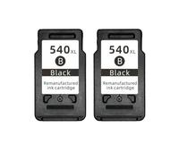 DEFIYAN Compatible Ink Cartridge PG540 CL541 Compatible With MG4250 MG3250 MG3255 MG3550 MG4100 MG4150 Printers(2 BLACK)