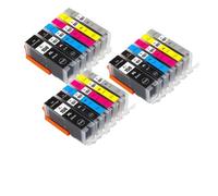DEFIYAN Compatible Ink Cartridge PGI 150 PGI-150 PGI150 PGI 150XL CLI 151 CLI-151 Compatible With MG6310 MG7110 MG7510 IP8710(3SETS (18PCS))