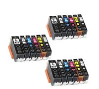 DEFIYAN Compatible Ink Cartridge PGI-425 CLI-426 Compatible With MG6140 MG6240 MG8140 MG8240 Printers(3 SETS(18PCS))
