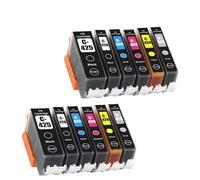 DEFIYAN Compatible Ink Cartridge PGI-425 CLI-426 Compatible With MG6140 MG6240 MG8140 MG8240 Printers(2 SETS(12PCS))