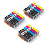 DEFIYAN Compatible Ink Cartridge PGI-450 CLI-451XL Compatible With MG7540 IP7240 MX924 IX6540 IX6840 MG5440 MG5540 MG5640 MG6440 MG6640 Printers(3 SETS(15PCS))