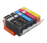 DEFIYAN Compatible Ink Cartridge PGI-520 CLI-521 Compatible With IP3600 IP4600 IP4700 MP540 MP550 MP560 MP620 MP630 MP640 MP980 MP990 MX860(ONE SET (5PC))