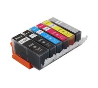 DEFIYAN Compatible Ink Cartridge PGI-520 CLI-521 Compatible With IP3600 IP4600 IP4700 MP540 MP550 MP560 MP620 MP630 MP640 MP980 MP990 MX860(ONE SET (6PC))