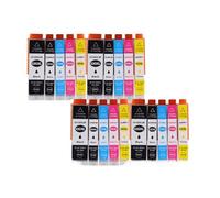 DEFIYAN Compatible Ink Cartridge PGI 520 CLI 521 XL Compatible With MP540 MP550 MP560 MP620 MP630 MP640 MP980 MP990 MX860 MX870 IP3600 Printers(PGI 520XL 4Set)