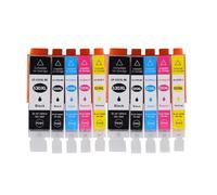 DEFIYAN Compatible Ink Cartridge PGI 520 CLI 521 XL Compatible With MP540 MP550 MP560 MP620 MP630 MP640 MP980 MP990 MX860 MX870 IP3600 Printers(PGI 520XL 2Set)