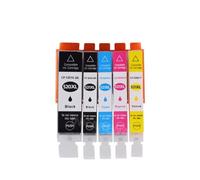DEFIYAN Compatible Ink Cartridge PGI 520 CLI 521 XL Compatible With MP540 MP550 MP560 MP620 MP630 MP640 MP980 MP990 MX860 MX870 IP3600 Printers(PGI 520XL 1Set)