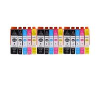 DEFIYAN Compatible Ink Cartridge PGI 520 CLI 521 XL Compatible With MP540 MP550 MP560 MP620 MP630 MP640 MP980 MP990 MX860 MX870 IP3600 Printers(PGI 520XL 3Set)