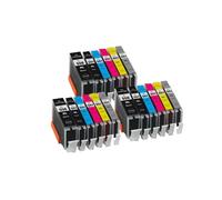DEFIYAN Compatible Ink Cartridge PGI-550 CLI-551 BK C M Y GY 6 Color Compatible With MG6350 MG7150 MG7550 IP8750 Printers
