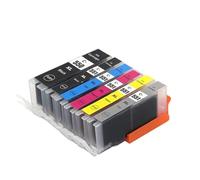 DEFIYAN Compatible Ink Cartridge PGI-550 CLI-551 Compatible With MG6450 Ip7250 MX925 MG6350 MG7150 IP8750 Inkjet Printer(1 SET (6 PCS))
