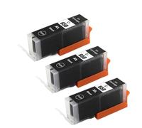 DEFIYAN Compatible Ink Cartridge PGI-650 CLI-651XL Compatible With MX926 MX726 Ip7260 Ip8760 IX6860 MG5460 MG5560 MG5660 MG6460 MG6660 Printers(3PCS- BIG BLACK)