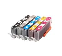 DEFIYAN Compatible Ink Cartridge PGI-670xl CLI-671xl Compatible With MG5760 MG5765 MG5766 MG6860 MG6865 MG7760 MG7765 MG7766 Printers(5Color 1set)