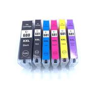 DEFIYAN Compatible Ink Cartridge PGI-680XL CLI-681XL Compatible With TS Series Models TS8160 TS8260 TS8360 TS9160 TS706 TS6160 TS6260 TS9560 TS9565(1Set 6Colors)