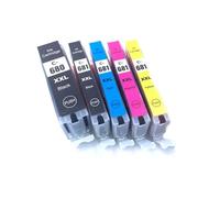 DEFIYAN Compatible Ink Cartridge PGI-680XL CLI-681XL Compatible With TS Series Models TS8160 TS8260 TS8360 TS9160 TS706 TS6160 TS6260 TS9560 TS9565(1Set 5Colors)