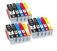 DEFIYAN Compatible Ink Cartridge PGI550 CLI551 XL Compatible With IP7250 MG5450 MX925 MG5550 6450 5650(3 Set)