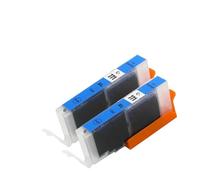 DEFIYAN Compatible Ink Cartridge PGI770 PGI-770 CLI-771 PGI770XL Compatible With MG7770 MG5770 MG6870 Inkjet Printers(2PCS-CYAN)