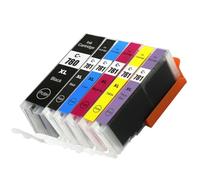 DEFIYAN Compatible Ink Cartridge PGI780XL CLI781 Compatible With TS9170 TS8170 TS8270 Printers(1SET (6 PCS))