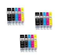 DEFIYAN Compatible Ink Cartridge Replacement 5-Pack Compatible With PGI-580XXL CLI-581XXL PGBK BK C M Y Printing(3 SET)