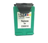 DEFIYAN Compatible Ink Cartridge Replacement Compatible With C3183 D5163 1513 C3100 Officejet 6213 5443 D4163 Printers 132 136(136)