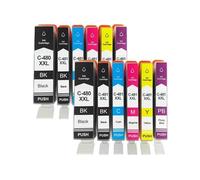 DEFIYAN Compatible Ink Cartridge Set Compatible With 480 481 PGI-480 CLI-481 Compatible With TS6140 TR7540 TR8540 TS704 TS6340 TS8340 TS8140 TS9140(6COLOR 2SET)