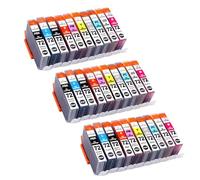 DEFIYAN Compatible Ink Cartridge Set Compatible With 72 PGI 72 PGI-72 PGI72 Compatible With Pro-10 Pro-10s Inkjet Printer 1 To 5 Sets(PGI-72-3set)