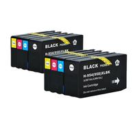 DEFIYAN Compatible Ink Cartridge Set Compatible With HP954 HP954XL Black Cyan Magenta Yellow Compatible With OfficeJet Pro 7740 8210 8710 8715 8716 8720 8725 8730 8740 Printers(2 SETS)