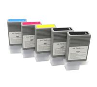 DEFIYAN Compatible Ink Cartridge Set Compatible With IPF670 IPF680 IPF685 IPF770 IPF780 130ML PFI107 6 Pieces(1MBK 1BK 1C 1M 1Y)