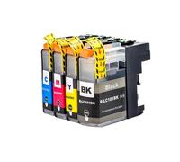 DEFIYAN Compatible Ink Cartridge Set Compatible With LC101 LC103 Compatible With DCP-J152W MFC-J245 MFC-J285DW MFC-J450DW MFC-J470DW And More(1 SET)
