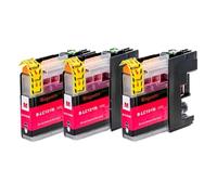 DEFIYAN Compatible Ink Cartridge Set Compatible With LC101 LC103 Compatible With DCP-J152W MFC-J245 MFC-J285DW MFC-J450DW MFC-J470DW And More(3PCS MAGENTA)