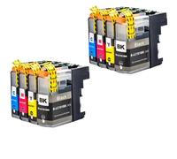 DEFIYAN Compatible Ink Cartridge Set Compatible With LC101 LC103 Compatible With DCP-J152W MFC-J245 MFC-J285DW MFC-J450DW MFC-J470DW And More(2 SETS)