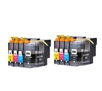 DEFIYAN Compatible Ink Cartridge Set Compatible With MFC-J5920DW Printer LC23 LC23E LC23EXXL BK C M Y