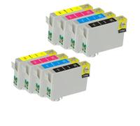 DEFIYAN Compatible Ink Cartridge Set Compatible With Stylus CX4900 CX5600 TX101 TX400 T30 Models T0731N T0732N T0733N T0734N(2SETS (8PCS))