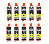 DEFIYAN Compatible Ink Cartridge Set Of 10 Compatible With IP100 IP110 IP100B TR150 PGI-35 CLI-36(10BK)