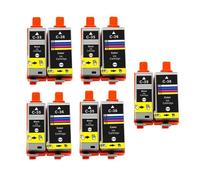 DEFIYAN Compatible Ink Cartridge Set Of 10 Compatible With IP100 IP110 IP100B TR150 PGI-35 CLI-36(5SET)