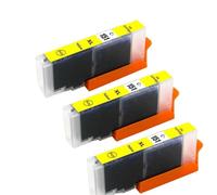 DEFIYAN Compatible Ink Cartridge Set PGI150 CLI151 PGI150XL CLI151XL Compatible With MG7510 IP8710 MG6310 MG7110 Printers(3PCS- YELLOW)