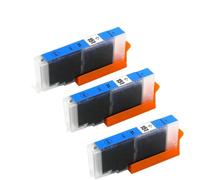 DEFIYAN Compatible Ink Cartridge Set PGI150 CLI151 PGI150XL CLI151XL Compatible With MG7510 IP8710 MG6310 MG7110 Printers(3PCS- CYAN)