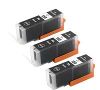 DEFIYAN Compatible Ink Cartridge Set PGI150 CLI151 PGI150XL CLI151XL Compatible With MG7510 IP8710 MG6310 MG7110 Printers(3PCS- BIG BLACK)