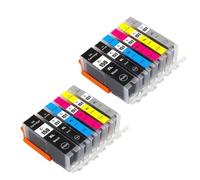 DEFIYAN Compatible Ink Cartridge Set PGI150 CLI151 PGI150XL CLI151XL Compatible With MG7510 IP8710 MG6310 MG7110 Printers(2SETS(12PCS))