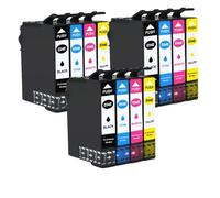 DEFIYAN Compatible Ink Cartridge T04E1 T04E2 T04E3 T04E4 Compatible With Expression Home XP2101 XP4101 WorkForce WF2831 WF2851 With Dye Ink(3SET)