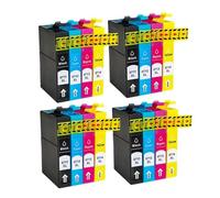 DEFIYAN Compatible Ink Cartridge T0711 T0714 Compatible With Office B40W BX300F BX310FN Stylus D78 D92 D120 DX4000 SX209 DX4450 SX115 Printers(4 SET)
