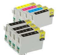 DEFIYAN Compatible Ink Cartridge T0731 73 73N Compatible With Printers CX5500 CX5501 CX5505 CX5600 CX5900 CX6900F CX7300 CX9300F C79 C90 C92(1 SET ADD 4 BLACK)