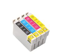 DEFIYAN Compatible Ink Cartridge T0731 73N Compatible With Printers TX210 TX209 TX213 TX220 CX3900 CX4900 CX5500 CX5600 CX5900 CX8300 CX7300(1SET(4PCS))
