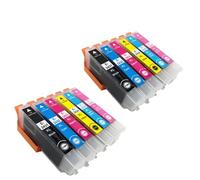 DEFIYAN Compatible Ink Cartridge T2431 T2421 T24XL Compatible With XP Series Printers XP-55 XP-750 XP-760 XP-850 XP-860 XP-950 XP-960 XP-970(2 SETS(12PCS))