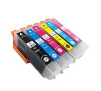 DEFIYAN Compatible Ink Cartridge T2431 T2421 T24XL Compatible With XP Series Printers XP-55 XP-750 XP-760 XP-850 XP-860 XP-950 XP-960 XP-970(1 SET(6PCS))
