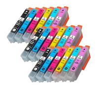 DEFIYAN Compatible Ink Cartridge T2431 T2436 24XL T2432 Compatible With XP Series Printers XP-750 XP-850 XP-950 XP-860 XP-55 XP-760 XP-960 With Chip(T2431-6 3set)