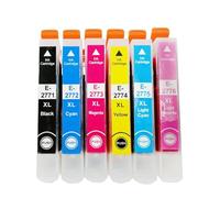 DEFIYAN Compatible Ink Cartridge T2771 T277XL Compatible With Expression Photo XP-850 XP-950 XP-750 XP-760 XP-860 XP-960 Inkjet Printer(3PCS-LIGHT CYAN)